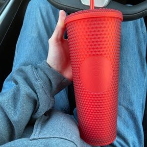 Starbucks Red Studded Tumbler